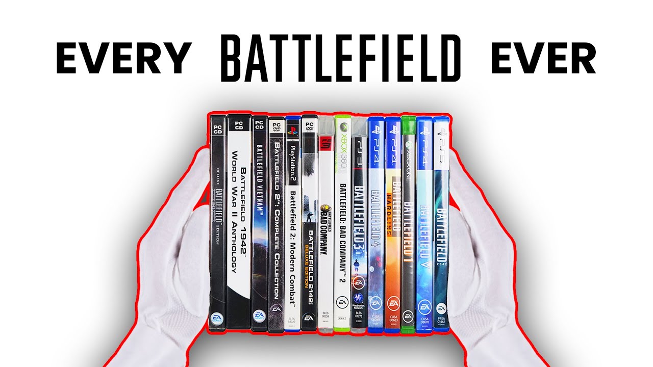 Unboxing Every Battlefield Game Ever (2002-2023)