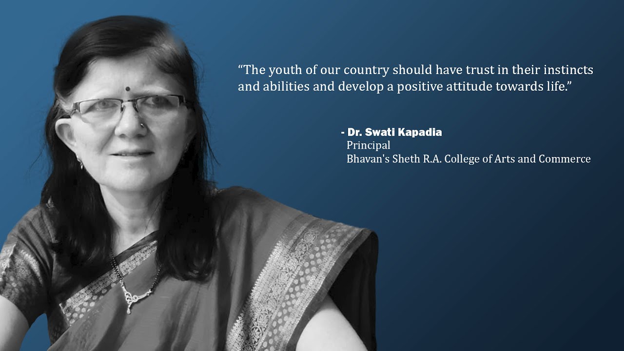 Dr Swati Kapadia | Principal | Bhavan's Sheth R.A. College of Arts and Commerce