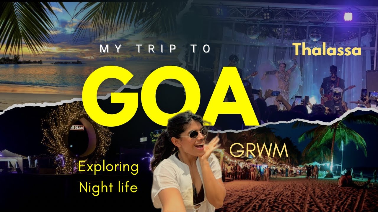 My first Travel Vlog to Goa🌴💌