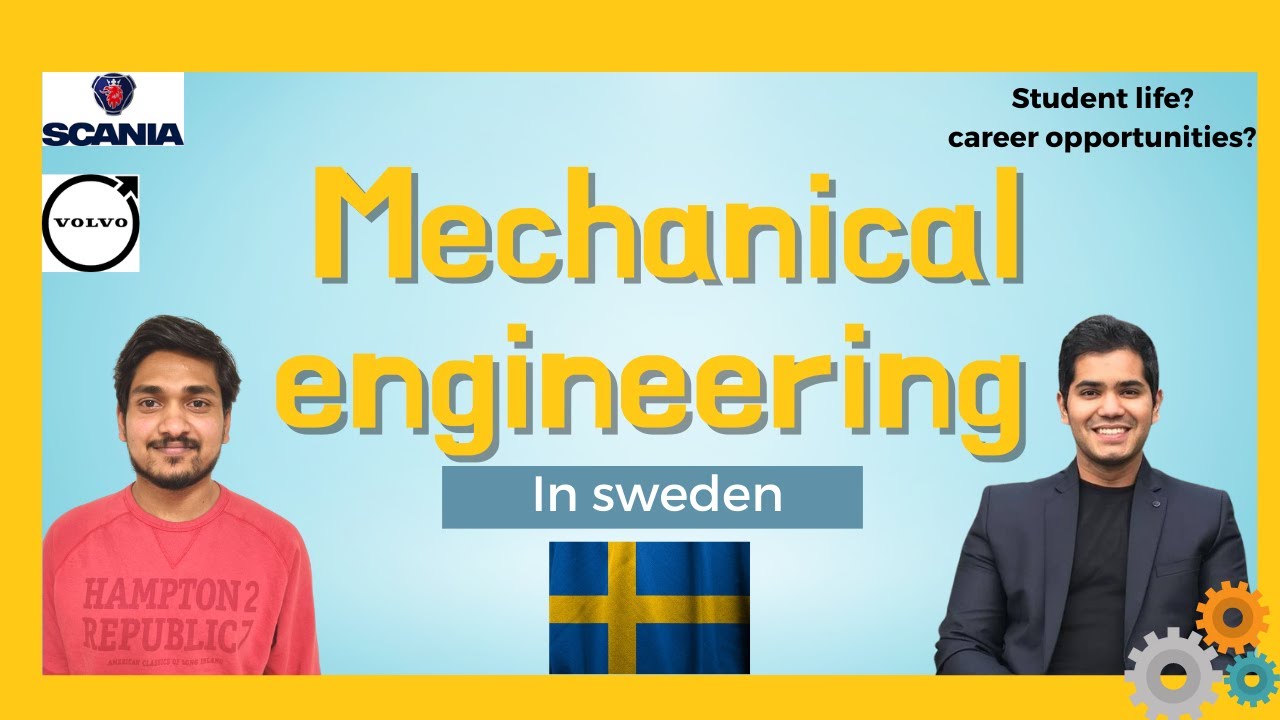 [ENG] Mechanical engineering student life and career opportunities in Sweden | Masters in Sweden