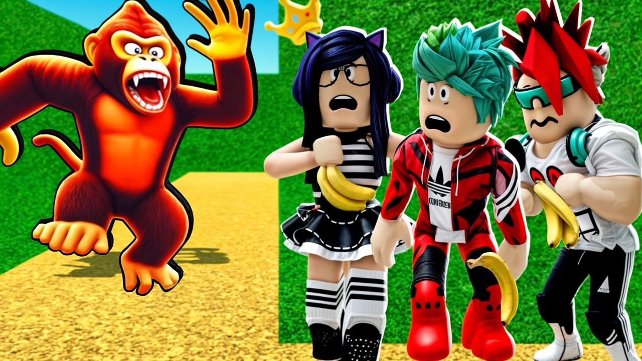 UN CHANGO LOCO NOS PERSIGUE en ROBLOX | Kori