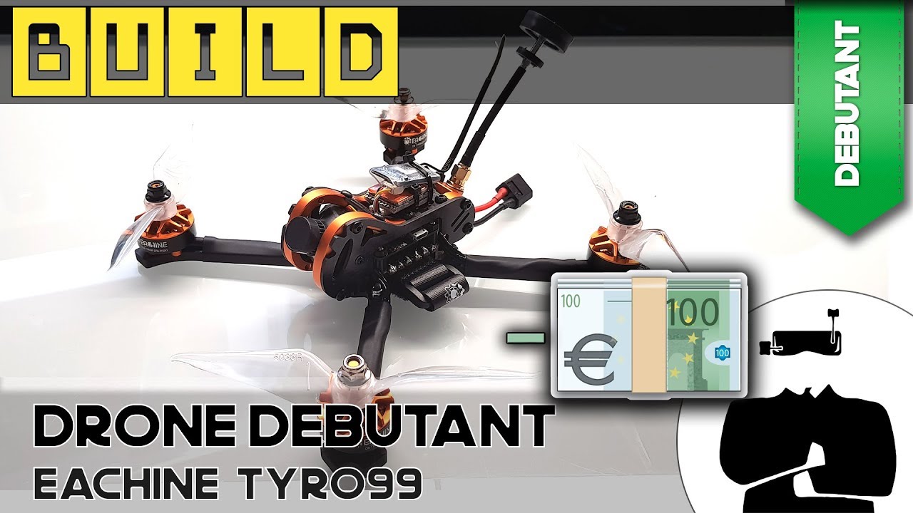 Test drone débutant TYRO99 🔥 -100€ 🔥  | Review + Montage Partie 1, COMPLET et PAS CHER