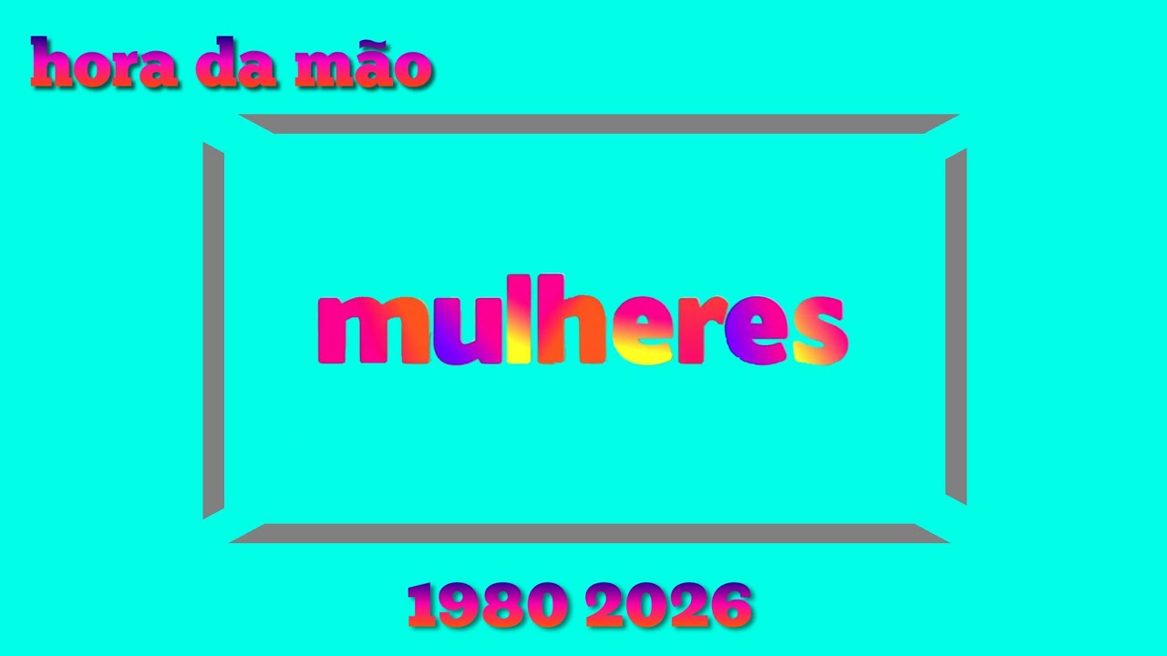 Cronologia Vinhetas da Mulheres da TV Gazeta de (1980 2026)