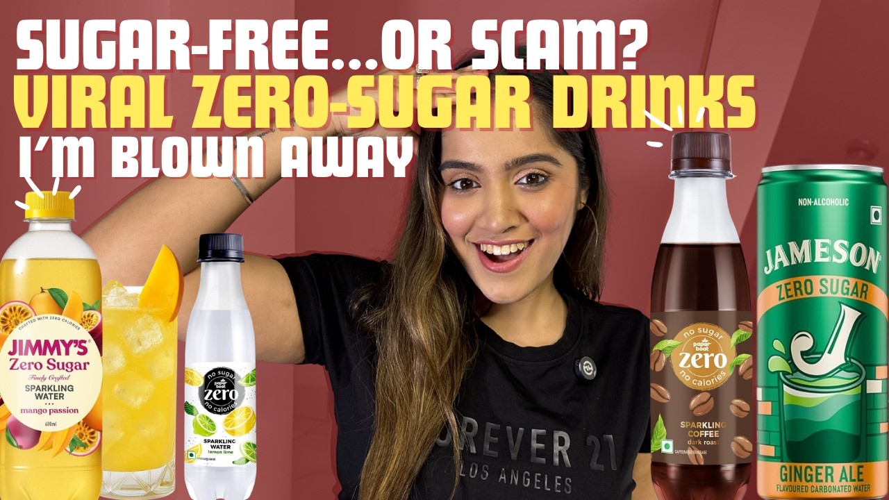 I Tried Every Viral Sugar-Free Drink on Zepto & Blinkit... Worth The Hype? | Manmeet Arora