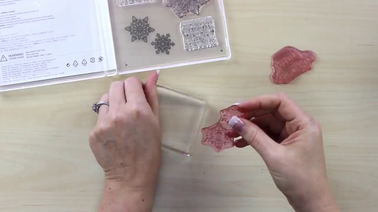 How to Make Clear Stamps Stick to Block (Again!)