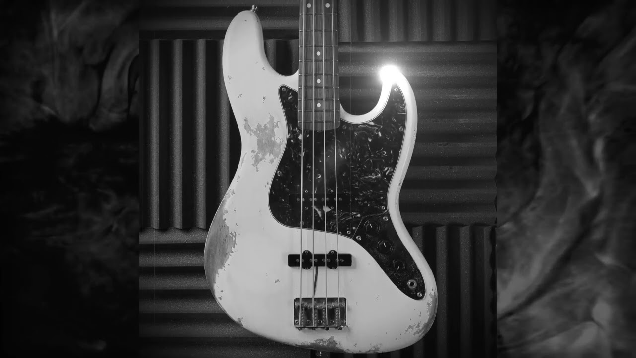 Rock Blues Bass backing track jam G ZZ Top Style