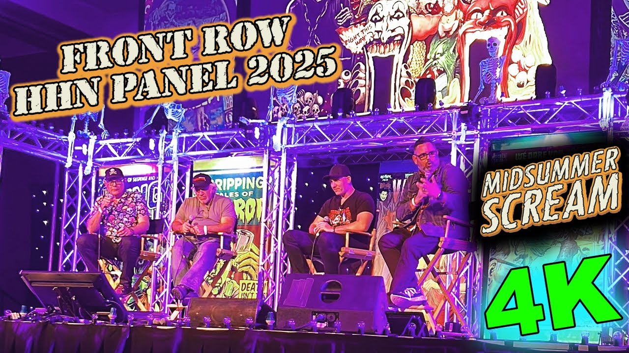 Front Row at Halloween Horror Nights Panel | Terrifier Maze Details and More! Midsummer Scream 2025