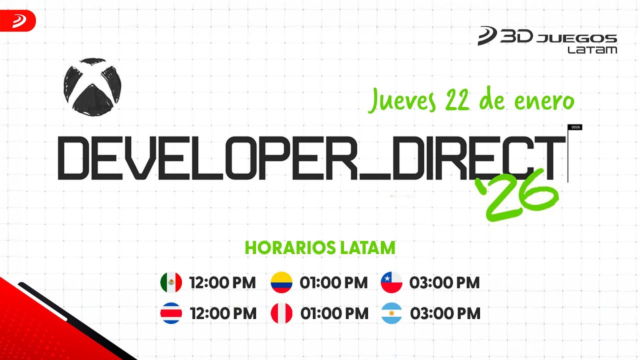 🔴 EN VIVO: Xbox DEVELOPER_DIRECT 2026 - ¿GEARS OF WAR E-DAY? Forza Horizon 6 y nuevos anuncios