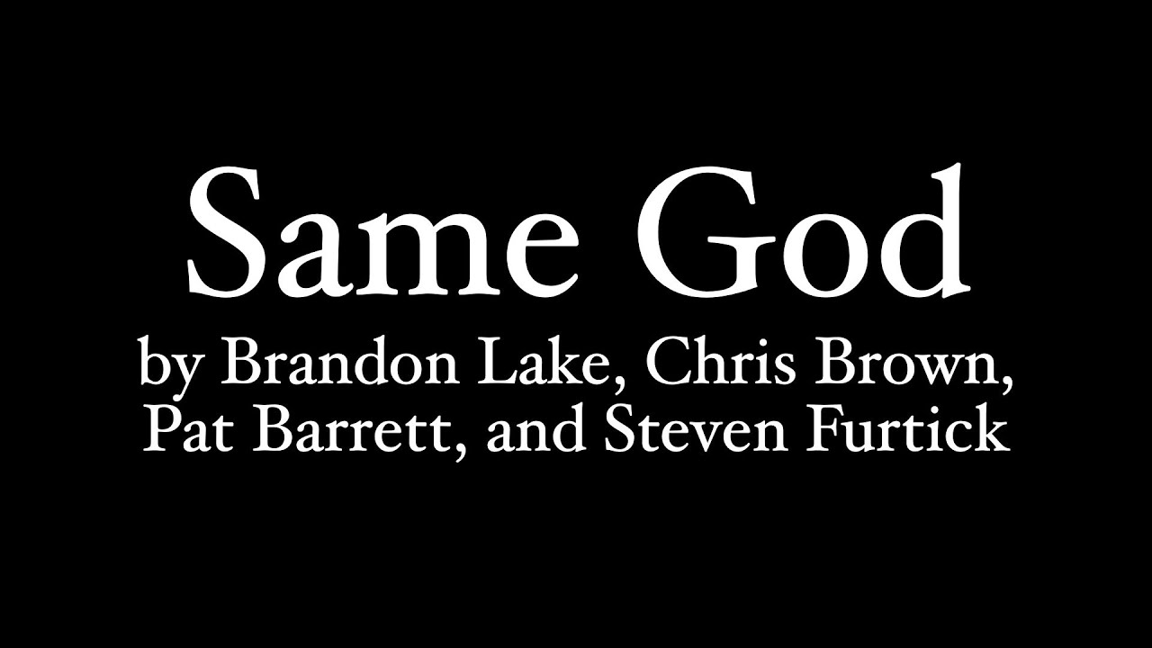 Same God (acappella training track)