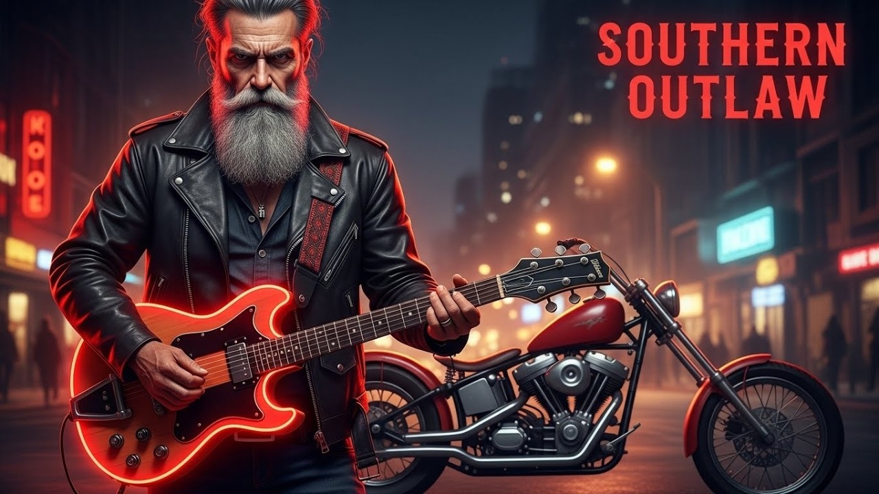 Rock N Roll Outlaw Breaks the Silence of the Night #rocknrolloutlaw #darkrock #highwayoutlaw