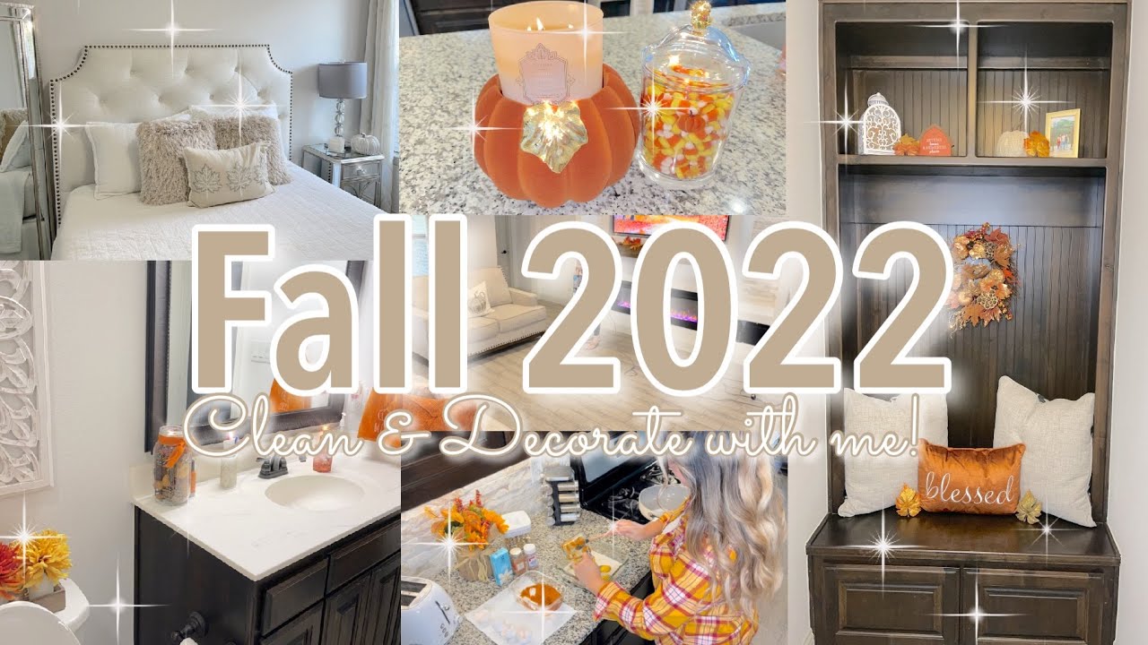 🍂NEW!✨FALL CLEAN & DECORATE WITH ME! PART 3 | COZY FALL DECOR | FALL DECORATE WITH ME
