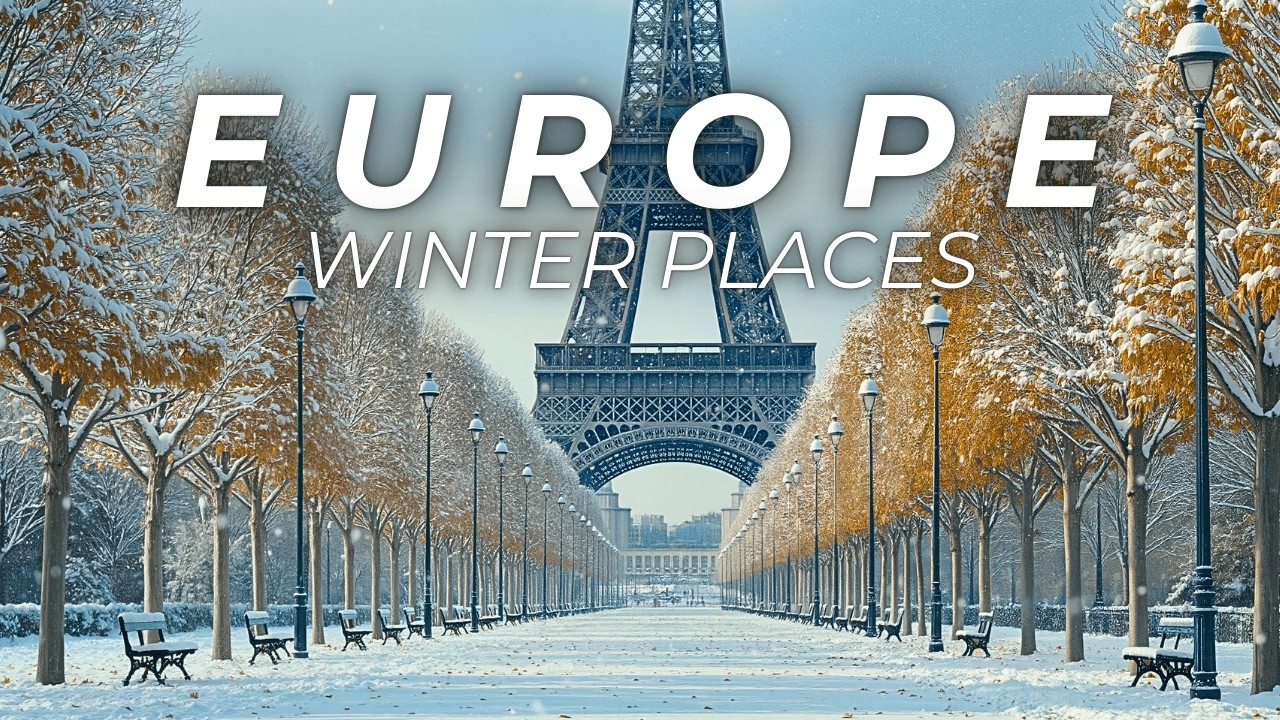 Most Beautiful Winter Places in Europe | 4K Travel Guide
