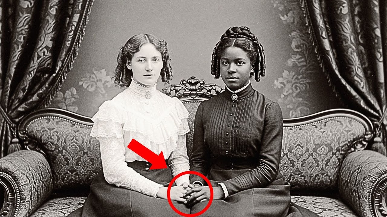 It Was Just a Studio Photo of Two friends — But Look Closely at What They're Holding in Their Hands