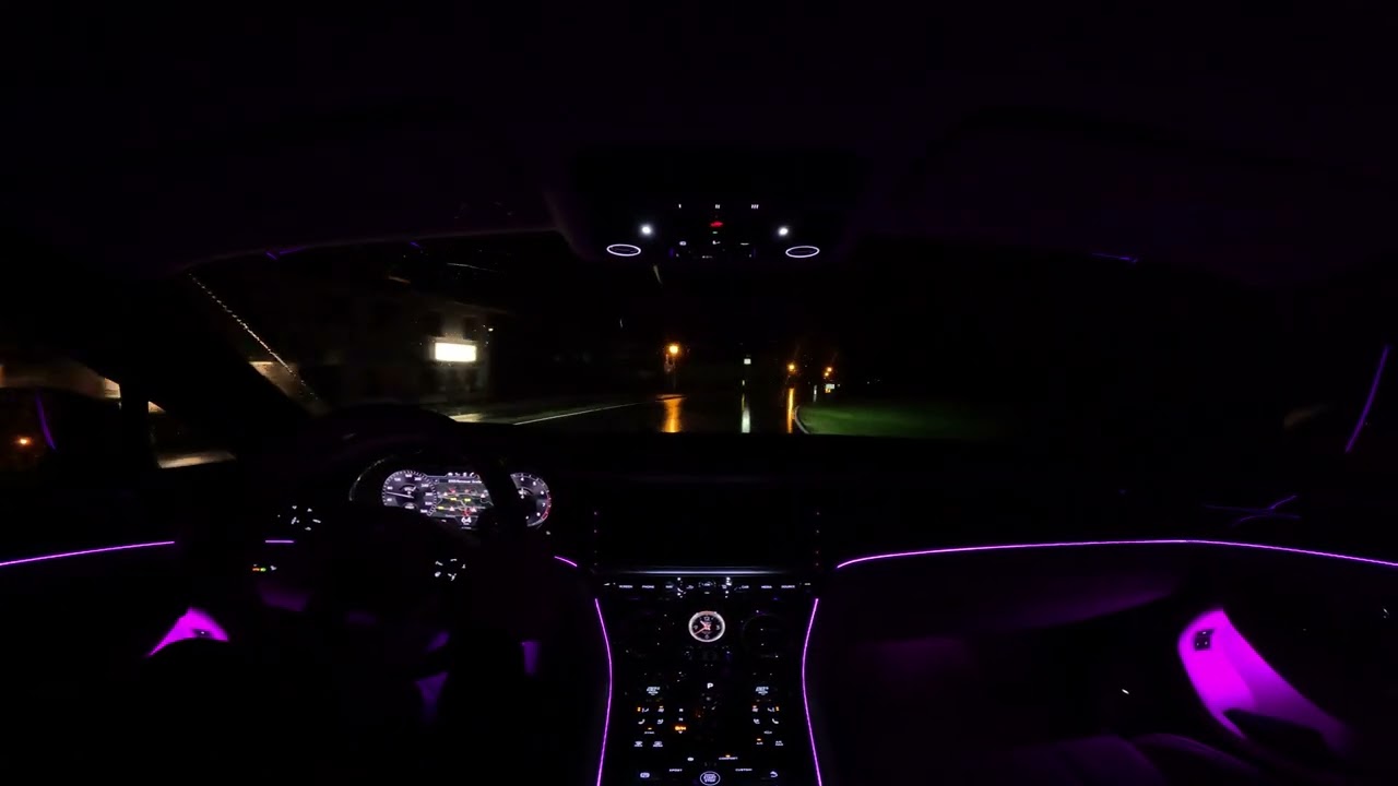 BENTELY  Conti GT-Rainy Night Drive - Yagmurlu Gece Yolculugu Cengiz Kurtoglu-Resmini Öptümde Yattim