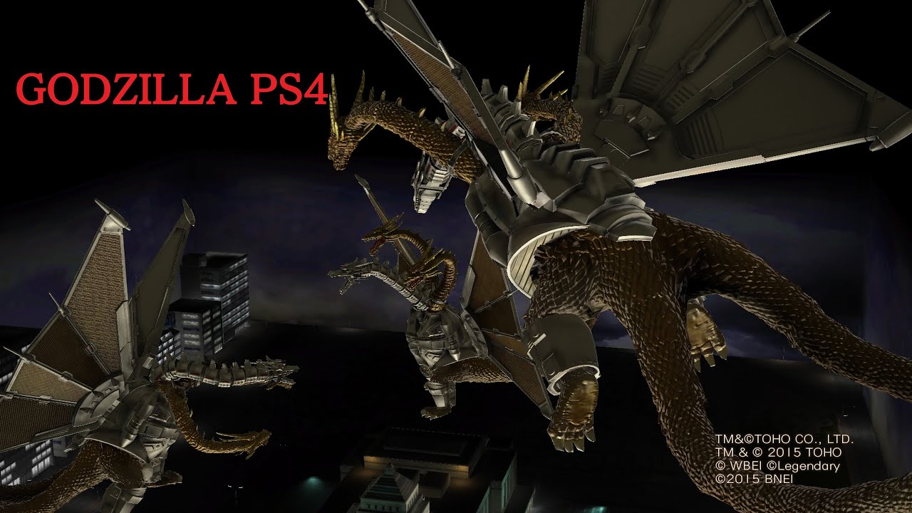Mecha-King Ghidorah Battle Royale PvPvP