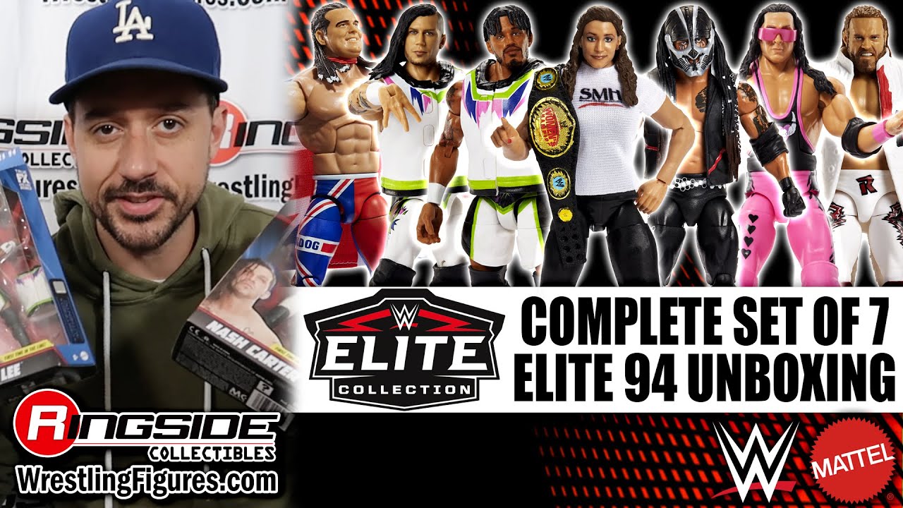 Ringside Collectibles Unboxing: Mattel WWE Elite 94 Full Set of Wrestling Action Figures!