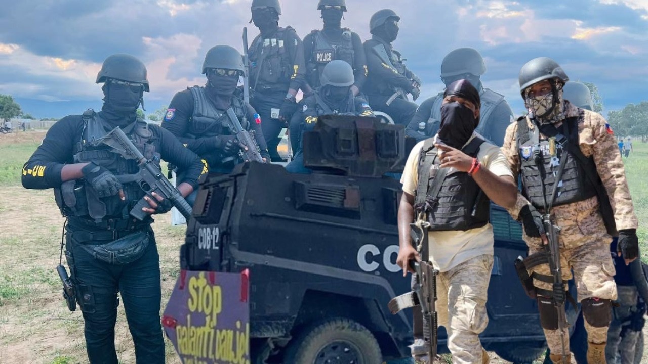 GWO ATAK Sovaj Nan Mibalè La Polis Manje gèp panyòlanpil sòlda Jeff Gwolwa Tonbe Anba Bal drone Kami