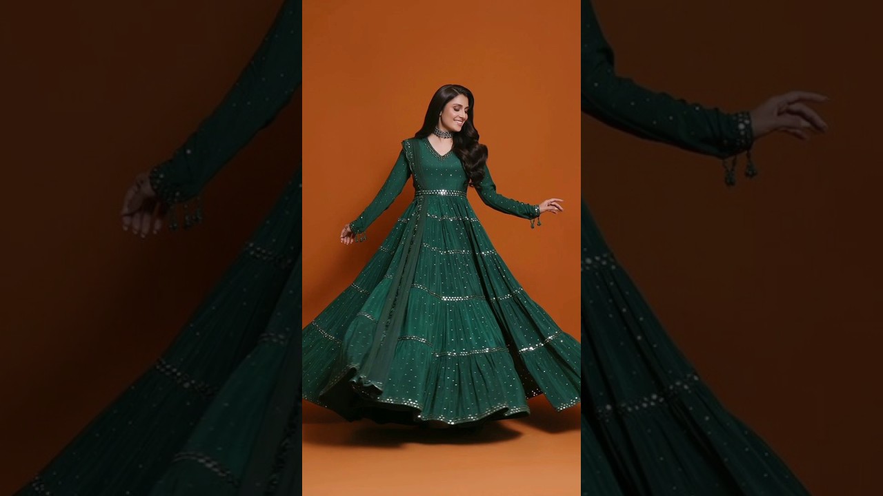 latest beautiful anarkali suit designer long anarkali dress #beautiful #anarkali #outfit #fashion