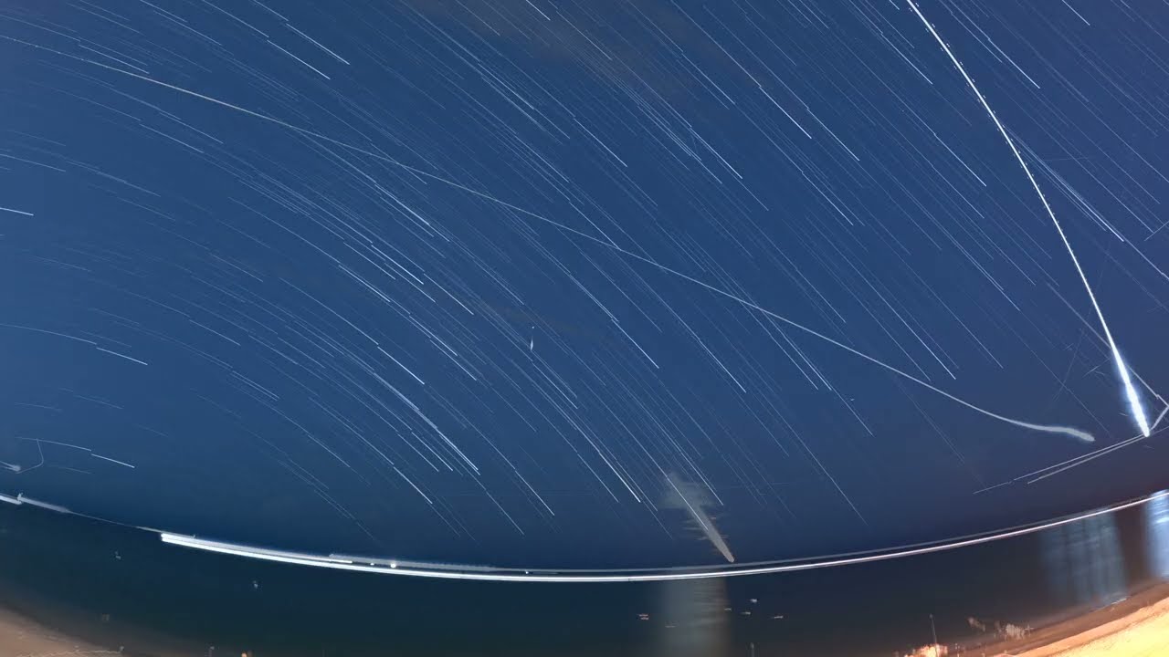 Star Trails North Reddington Beach Florida