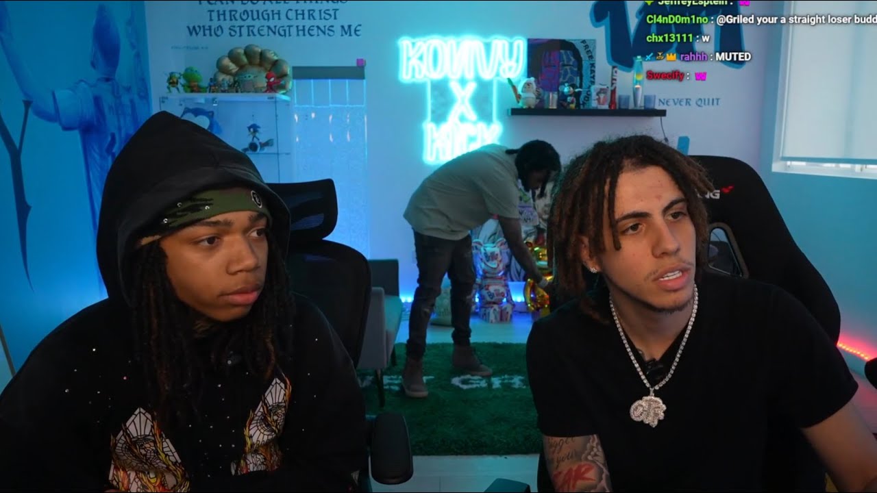 KONVY X CHUCKY KICK LIVESTREAM!
