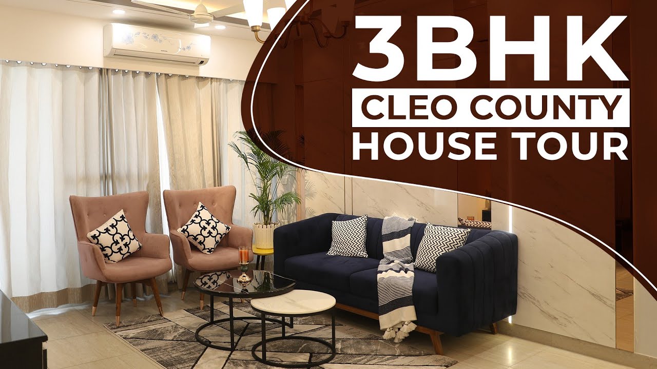 3BHK Complete House Tour | Cleo County Sector 121 Noida