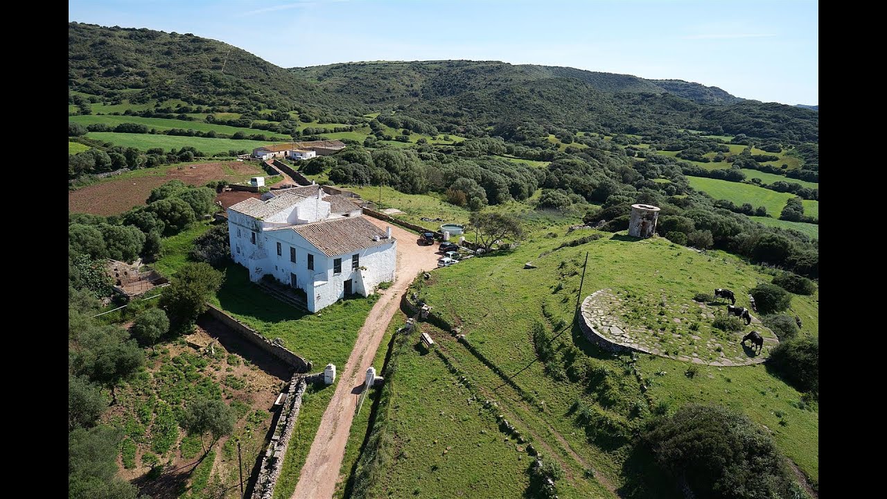Finca extraordinaria e irrepetible en Menorca
