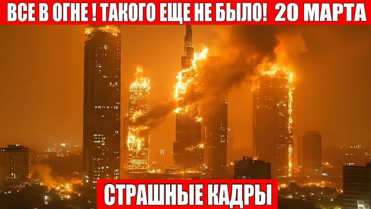 Новости Сегодня 20.03.2026 - ЧП, Катаклизмы, События Дня Москва, Таиланд Иран США Европа ПОГОДА