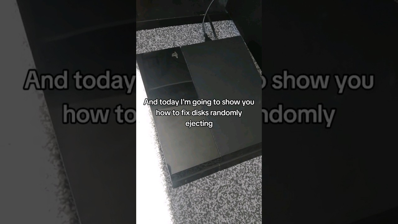 How to fix disks randomly ejecting and not inserting correctly into your PS4 