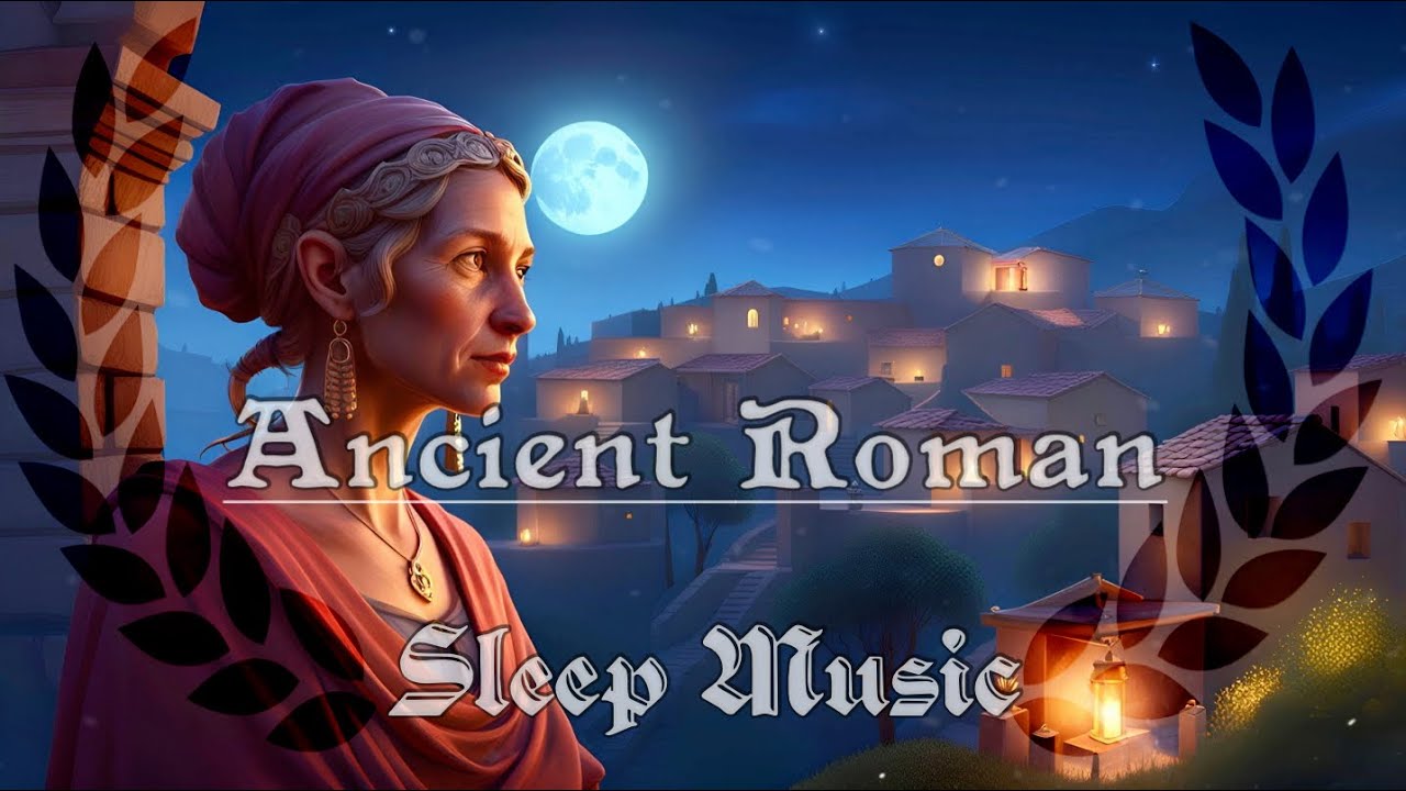 So Quiet.. | Relaxing Ancient Roman Fantasy Lyre Sleep Music & Calm Night Nature Ambience