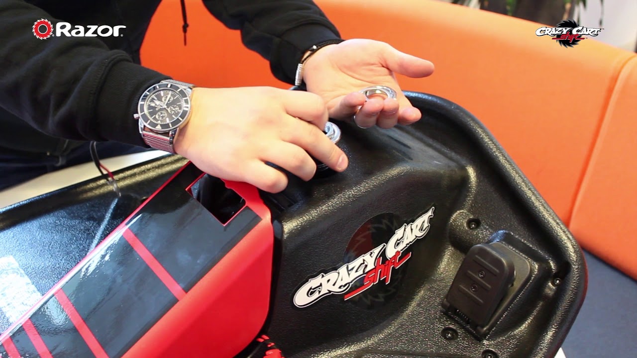 Replacement drive cable for a Razor Crazy Cart