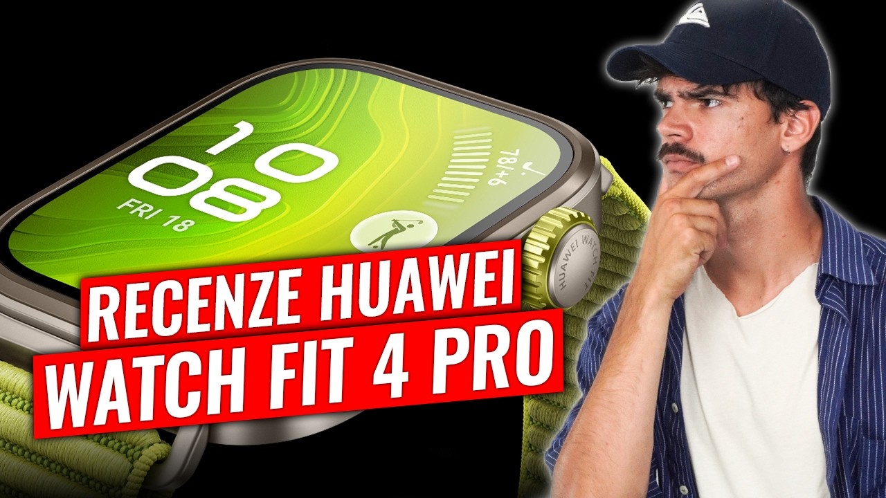 Huawei Watch Fit 4 Pro recenze – Přesně toto by Huawei měl vyrábět!