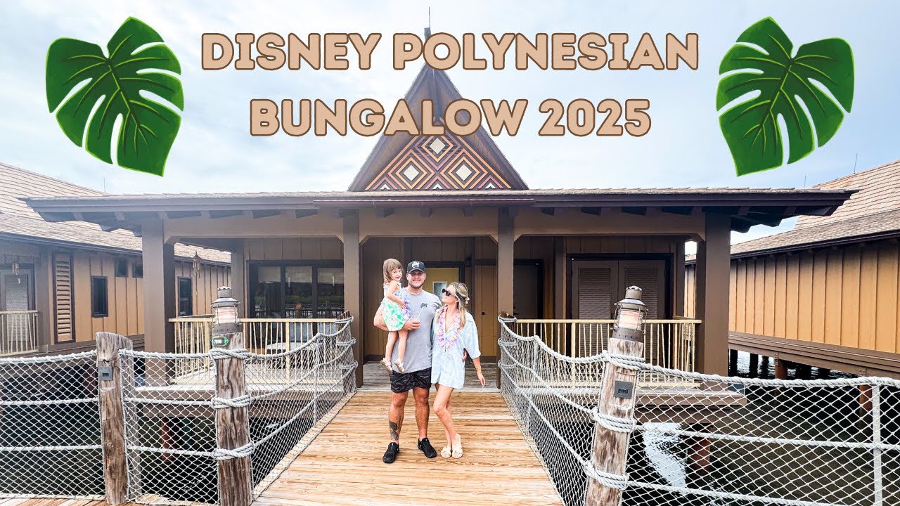Disney’s Polynesian Village Resort | 2025 Bungalow Room Tour