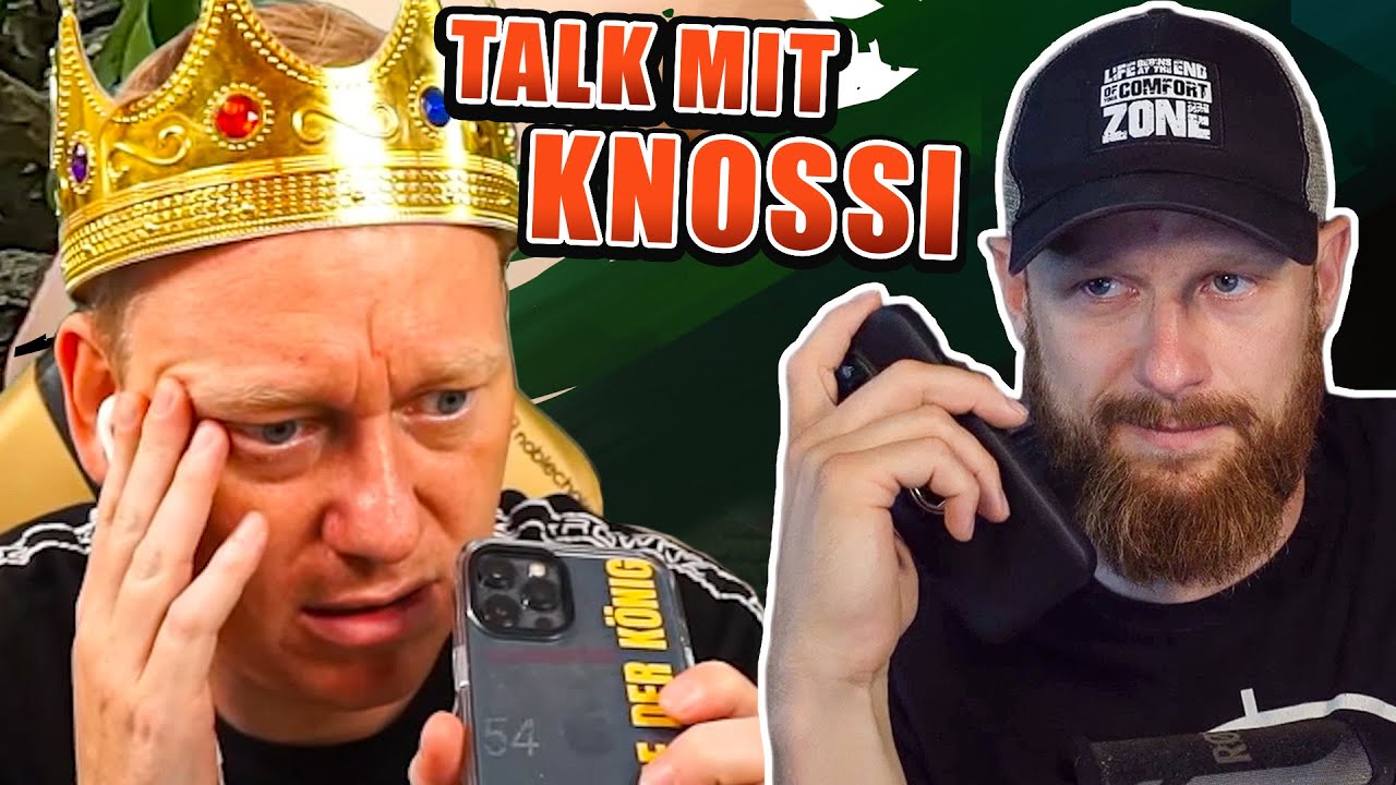 KNOSSI hat ANGST vor 7 vs. Wild! - CALL mit @Knossi  | Fritz Meinecke