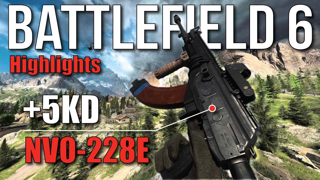 NVO-228E Dominates | Battlefield 6 Breakthrough on Contamination | No Commentary 4k