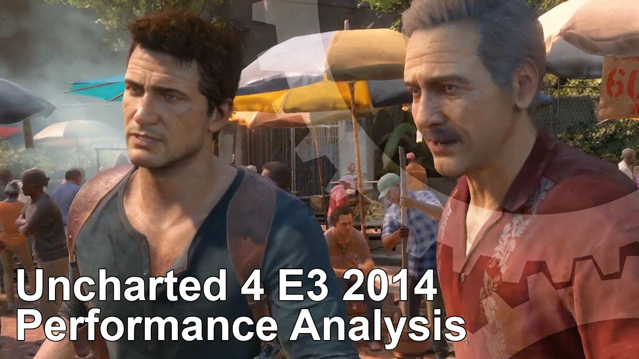 Uncharted 4 PS4 E3 Gameplay Frame-Rate Test [Work In Progress]
