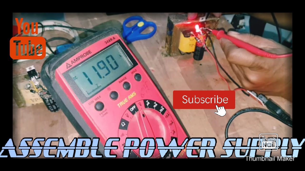 ASSEMBLE POWER SUPPLY [ tagalog tutorial ]