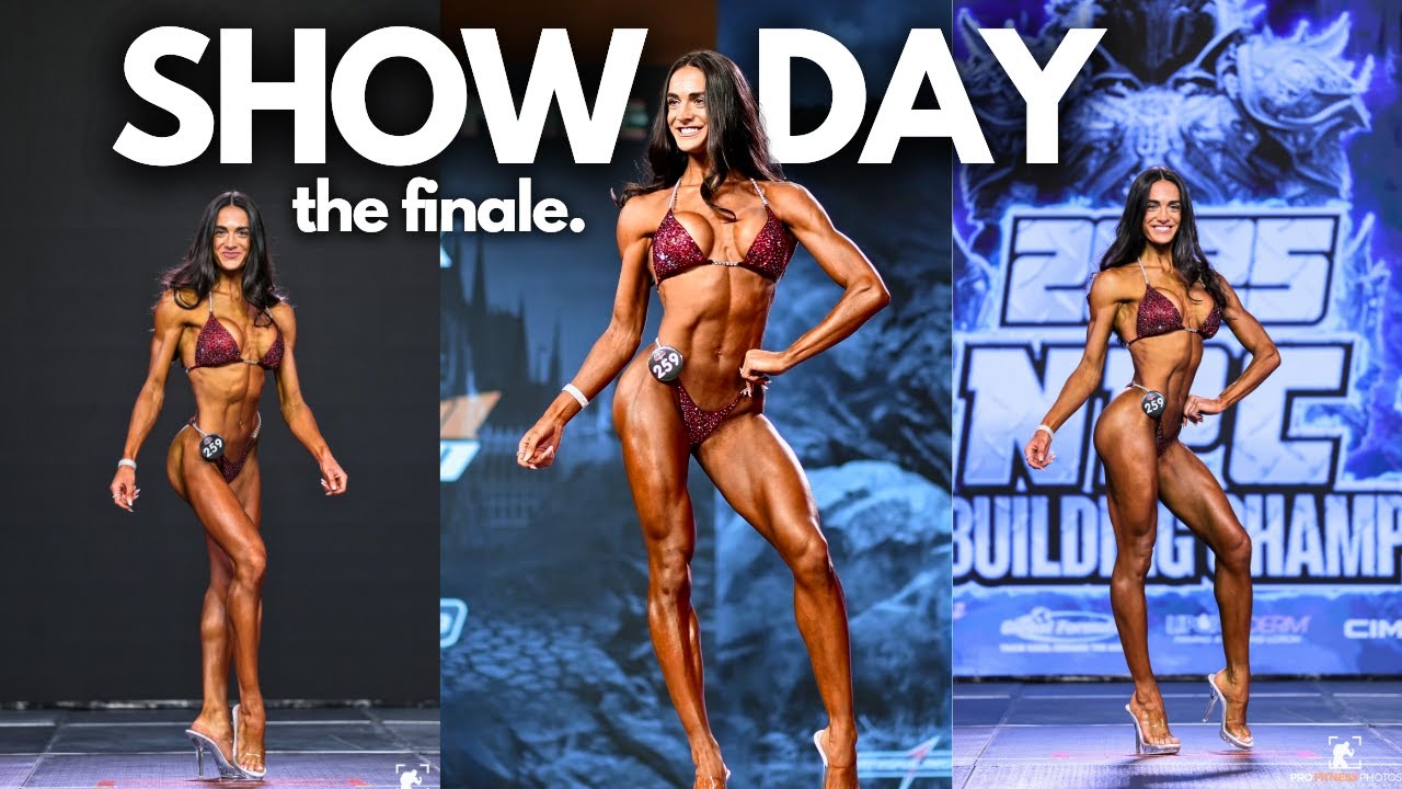 SHOW DAY VLOG | Competing for My Pro Card + This Is What I've Trained For