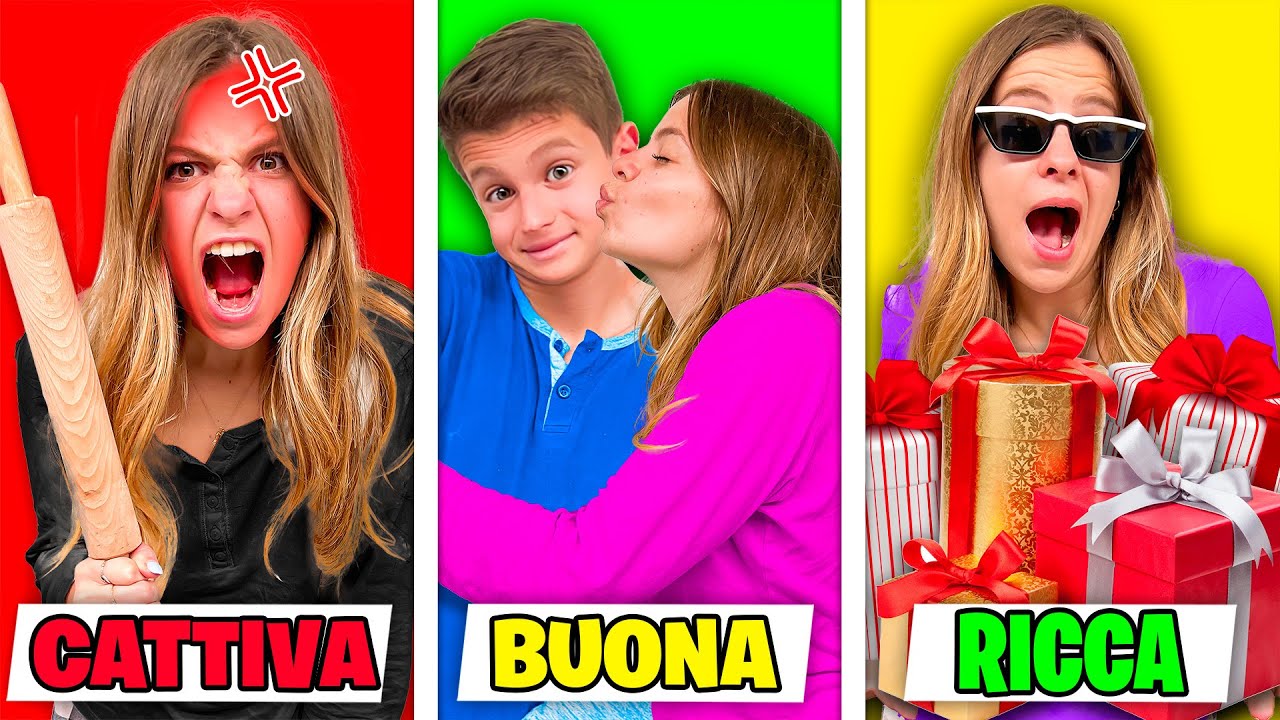 TRE TIPI DI MAMME CON I FIGLI! *CATTIVA vs BUONA vs RICCA*