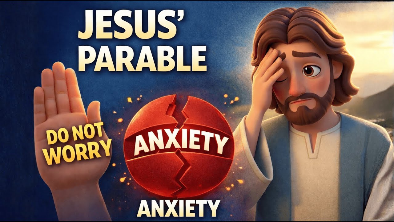 THE PARABLE THAT JESÚS USED TO OVERCOME ANXIETY (and does not apply it)