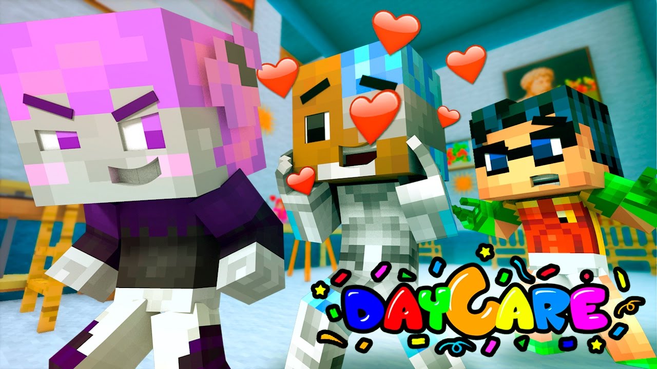 Cyborg and Jinx Fall in LOVE! (Minecraft Roleplay)