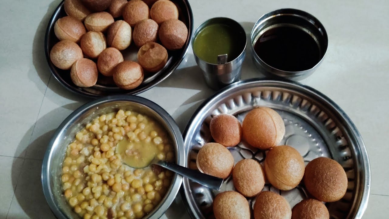 Ghar pe banaya Bilkul Bazar jaisu Crispy Pani puri!  😋😊 | Street style Golgappa Recipe| #Panipuri 