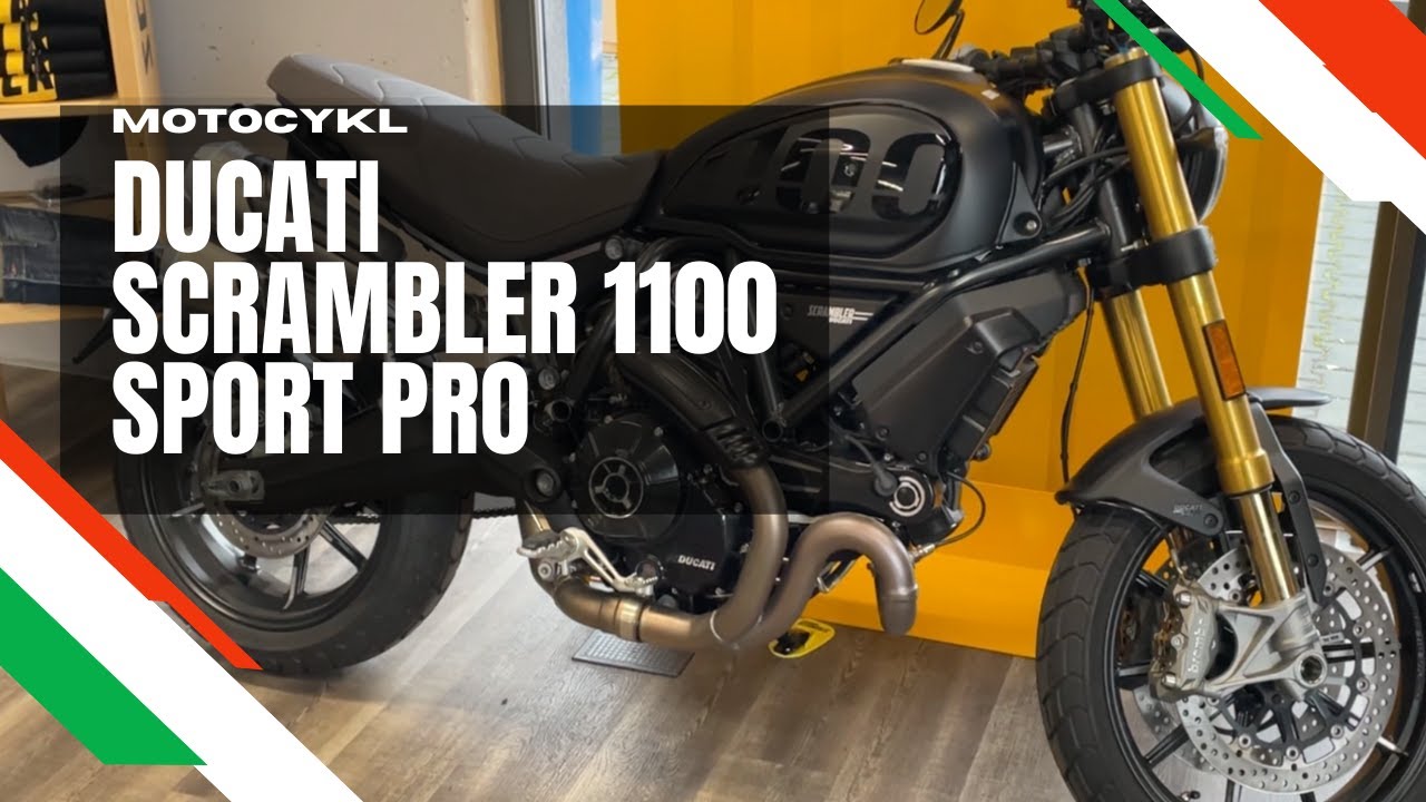 Włosi dorzucają do pieca - Ducati Scrambler 1100 Sport Pro
