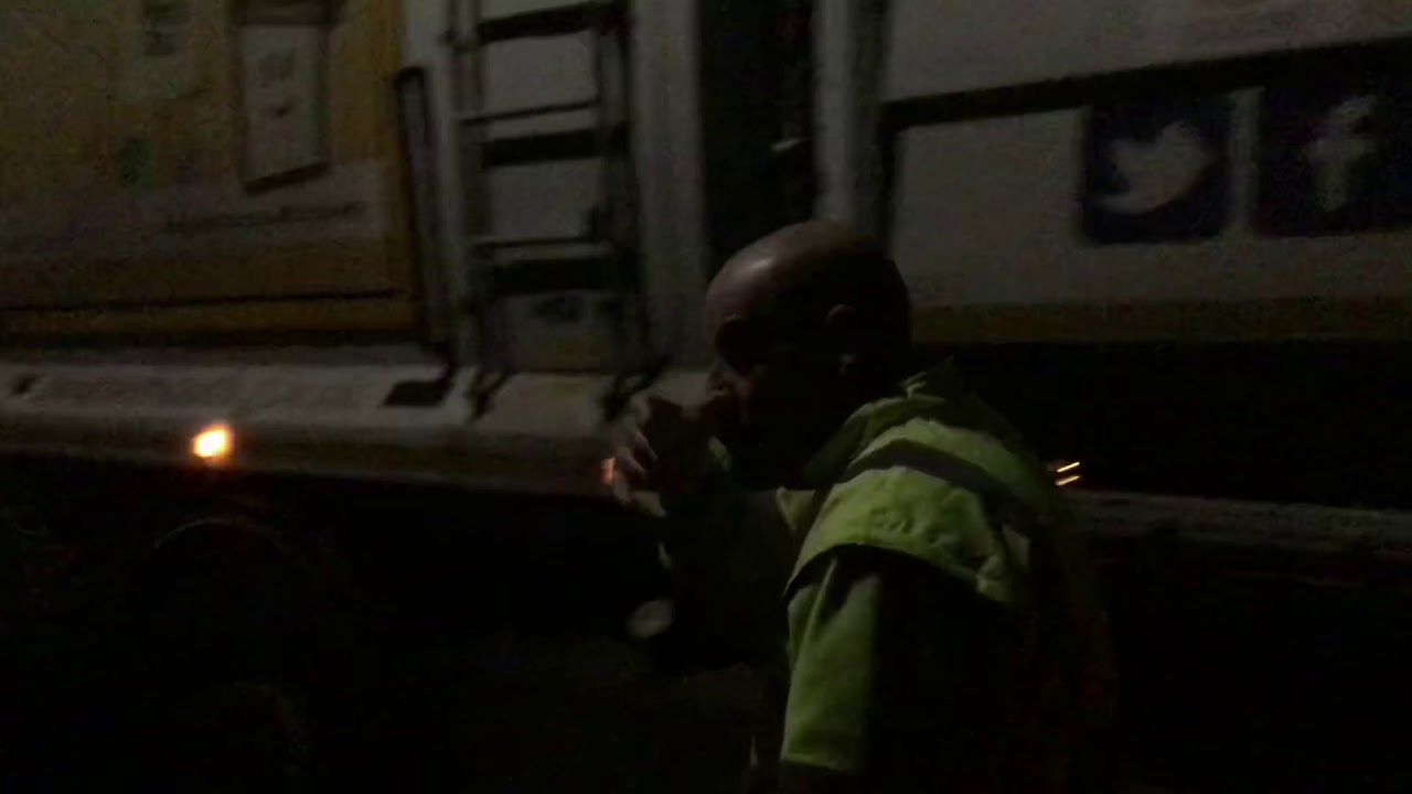 General Waste bin men emptying bins in Bournemouth part 1 (02/01/2021)