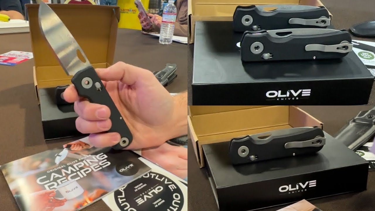 Olive Knives Has a Folder called the &ldquo;Lenta&rdquo;  available for preorder  / 2025 Shot Show