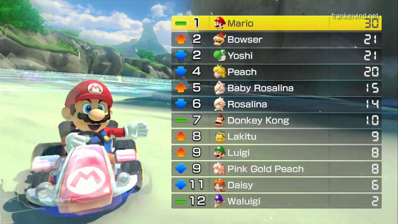 Mario Kart 8: Star Cup 50cc (Wii U gameplay, part 3/8)