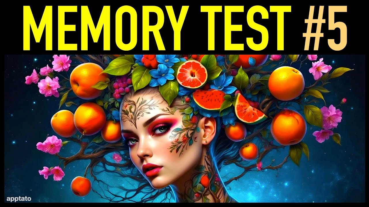 VISUAL MEMORY TEST #5 - Visual Memory Training Game