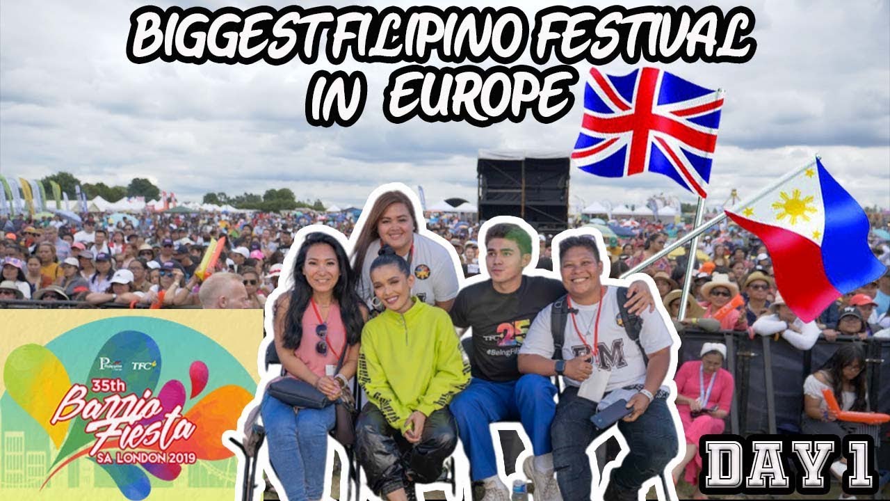 Barrio Fiesta in London 2019 | Day 1 We met KZ Tandingan and Iñigo Pascual