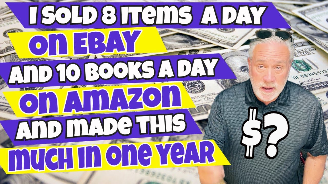 Working 3120 Hours Selling on Ebay and Amazon This Is What I Made in one year.