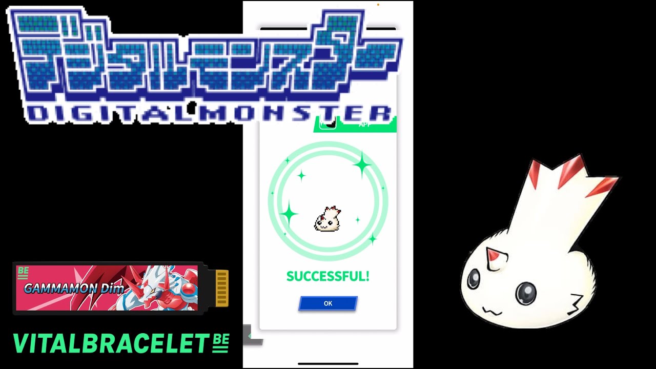 DIGIMON Vital Bracelet BE &mdash; КУРИМОН || BEMemory Gammamon DiM, запись 1