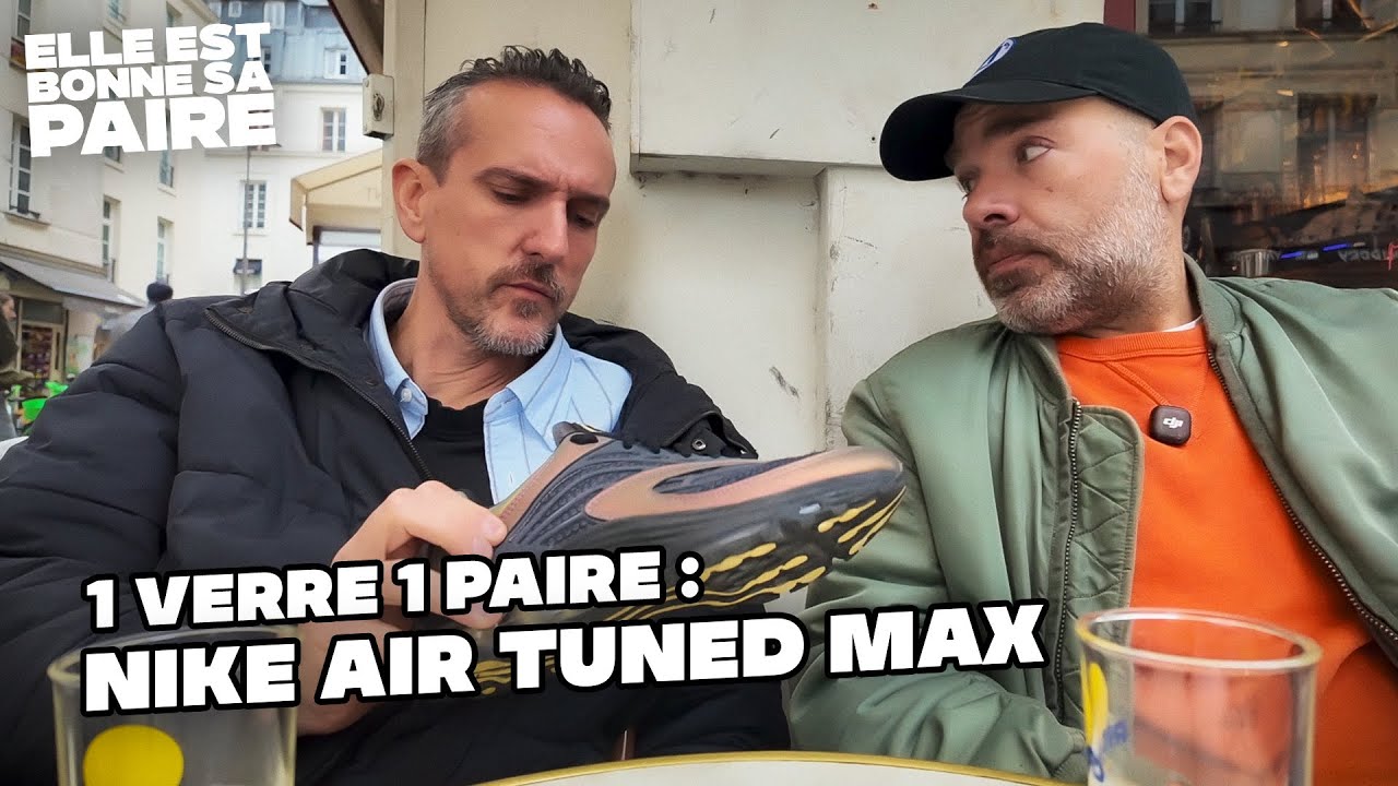 1 verre 1 paire : Nike Air Tuned Max 🥂